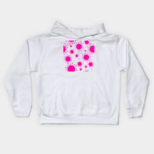 pink coronavirus Kids Hoodie